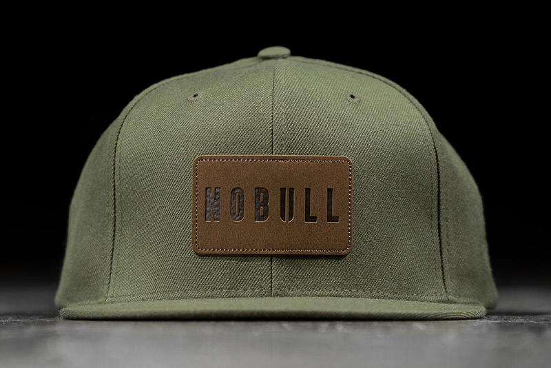 Men's Nobull Flat-Brim Snapback Hats Blue | SG Q2586M